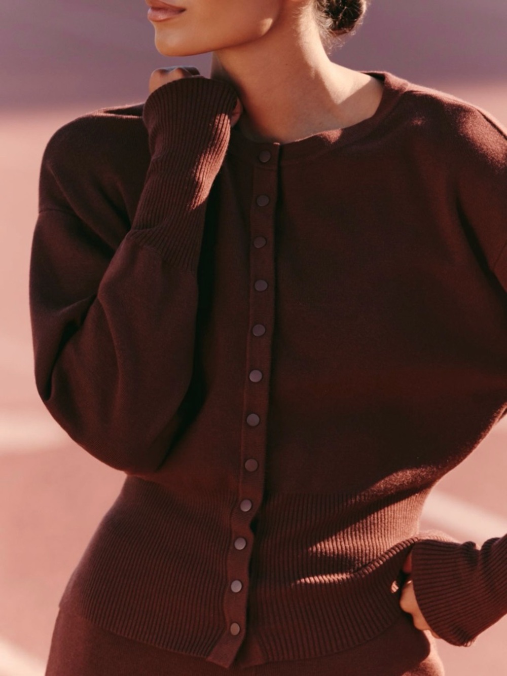 Daily Practice Shuffle Step Sweater Cardigan